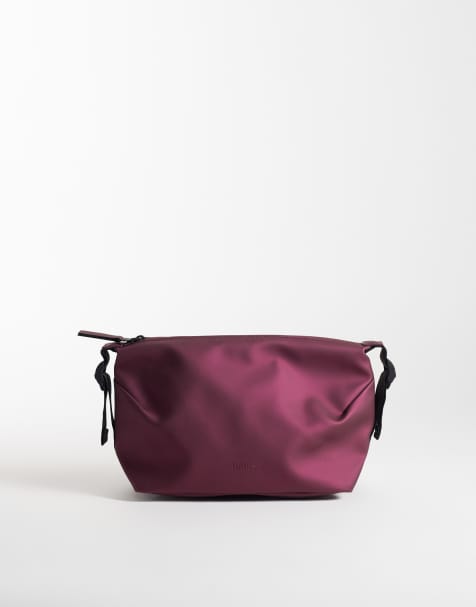 Esclusiva Rains x ASOS - 15630 Hilo - Beauty-case waterproof bordeaux - view 1