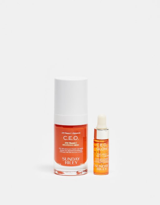 Esclusiva Sunday Riley x FhyzicsShops - Duo CEO Glow con vitamina C - Risparmia il 23%