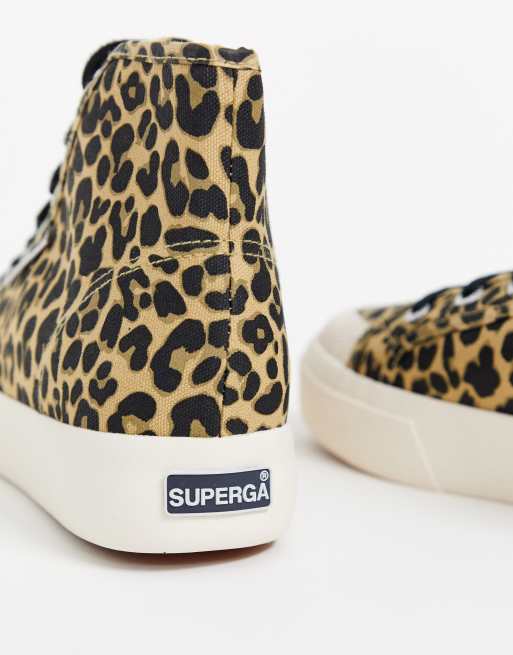 Superga 2025 leopardate alte