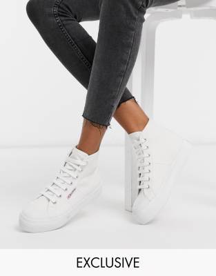 superga platform alte