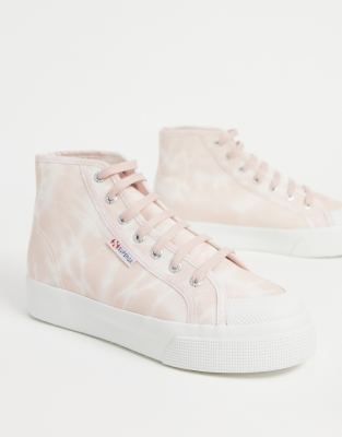 superga alte rosa