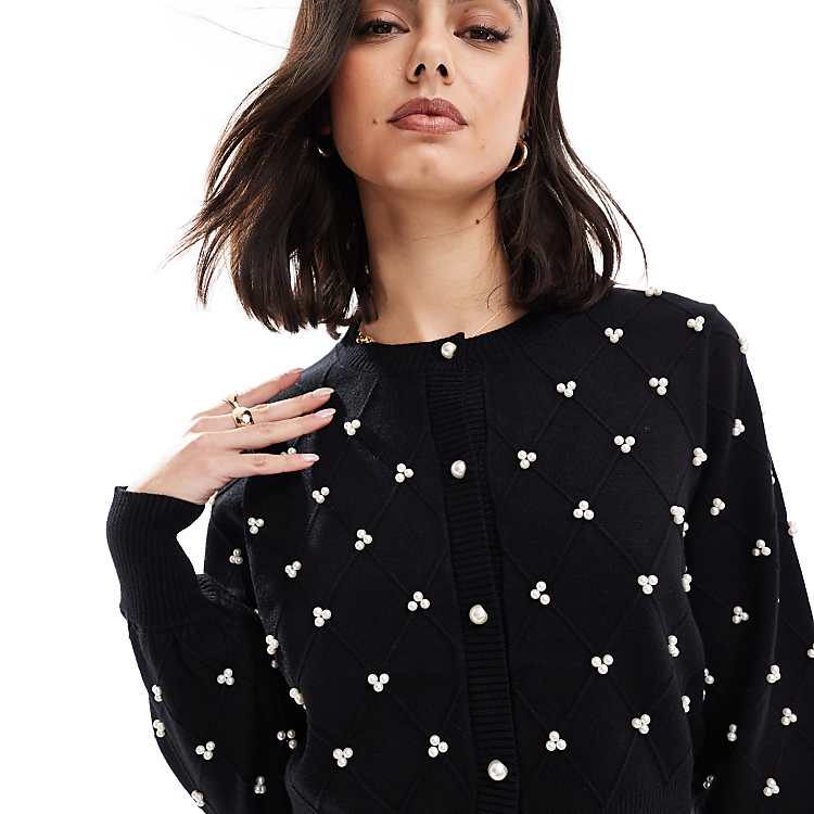 influencer cardigan donna nero 04H95299 - Celeste Fashion influencer cardigan donna nero 04H95299 - Celeste Fashion
