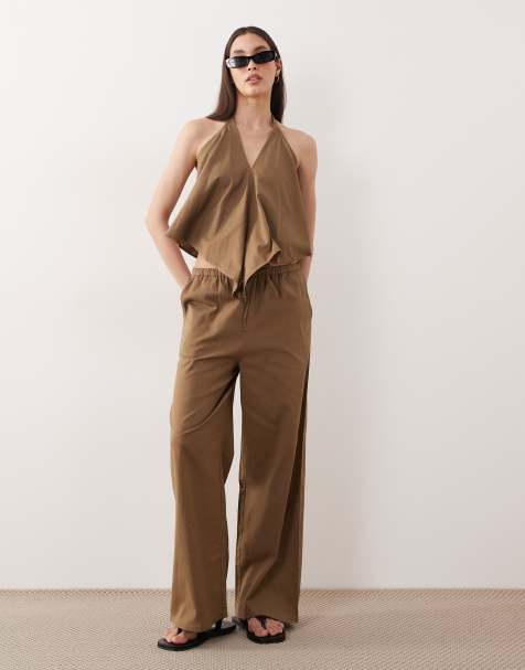 Esmee beach set in khaki brown - view 1