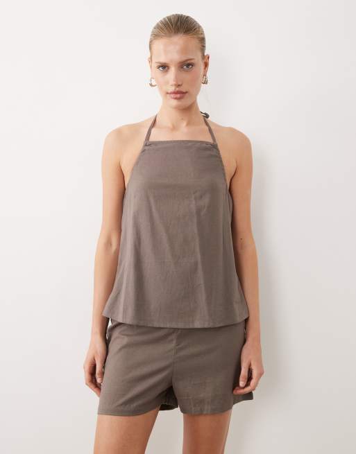 Esmee beach shorts in brown(part of a set), 2 of 5