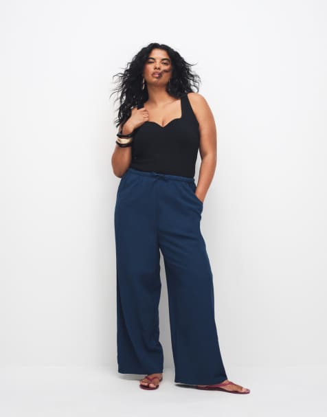 Esmee Curve - Pantalon de plage - Bleu marine - view 1