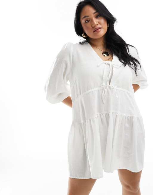 Robe coupe babydoll hot sale