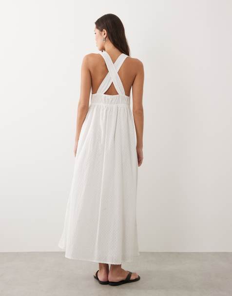 women beach wedding guest dress Italian Boho Lace Maxi Dress UK 8–16 main image 0