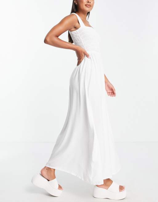 Asos white outlet summer dress