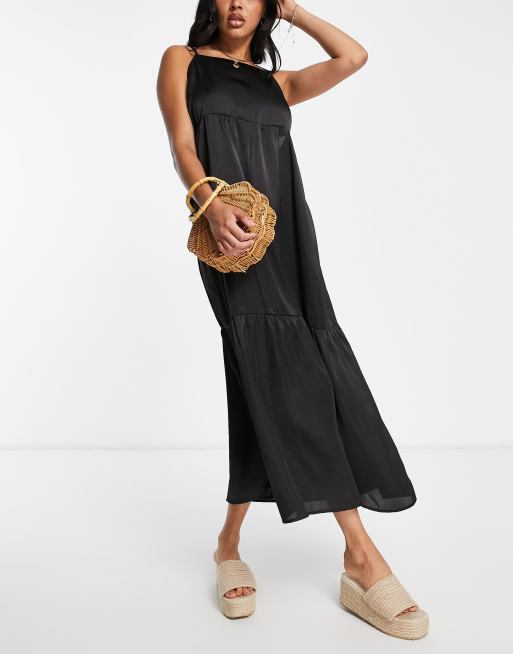 Maxi black hotsell summer dress