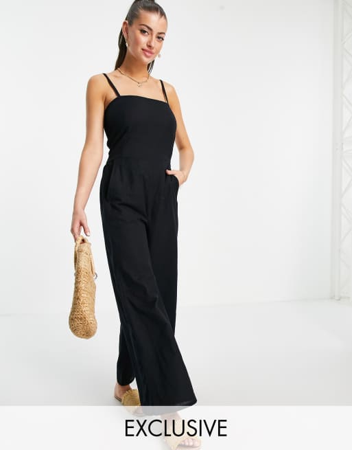 Jumpsuit square hot sale neckline