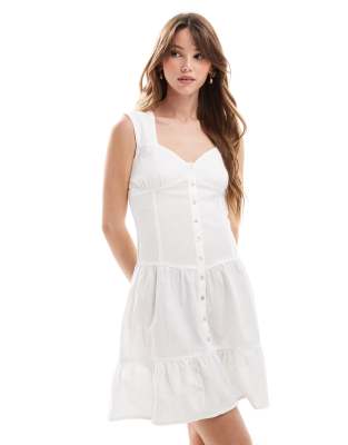 Esmée Esmee Exclusive Mini Beach Dress With Ruffle Skirt