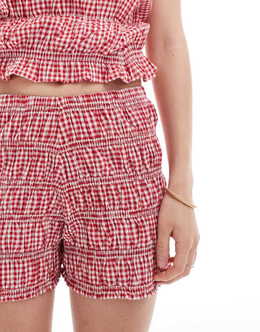 ◆GLOWNY◆ COCO DOT BLOOMER SHORTS RED GY25LWPT001RD MUSINSA | GLOWNY COCO DOT BLOOMER SHORTS (RED)