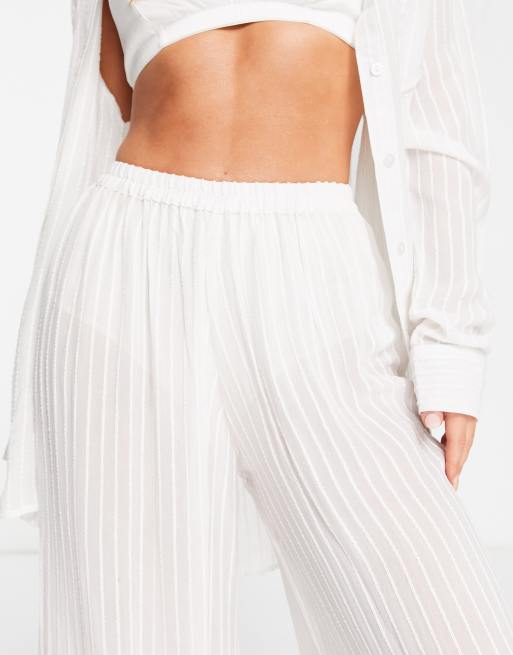 Beach sale pants white