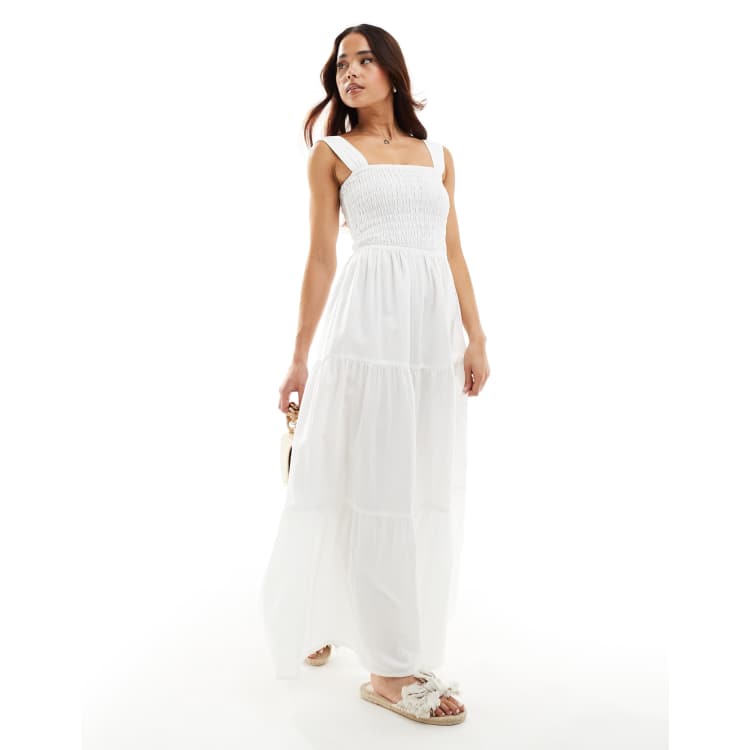 大完売品EMMA VEST SET PLEATS DRESS(白、Sサイズ)