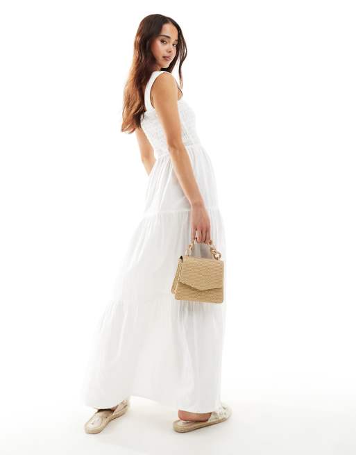 大完売品EMMA VEST SET PLEATS DRESS(白、Sサイズ)
