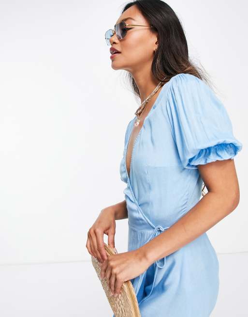 Pastel blue hot sale summer dress