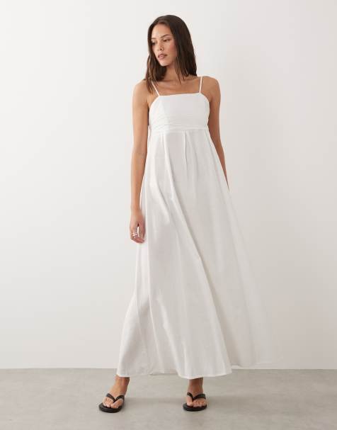 Esmée maxi beach dress in white - view 1