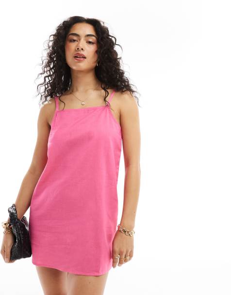 Esmée - Robe de plage courte - Rose - view 1