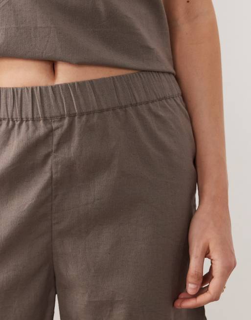 Esmée - Short de plage d'ensemble - Marron, 4 de 5