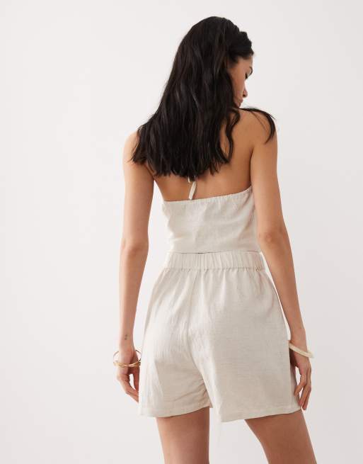 Esmée – Strand-Shorts in natürlichem Beige, 4 von 4