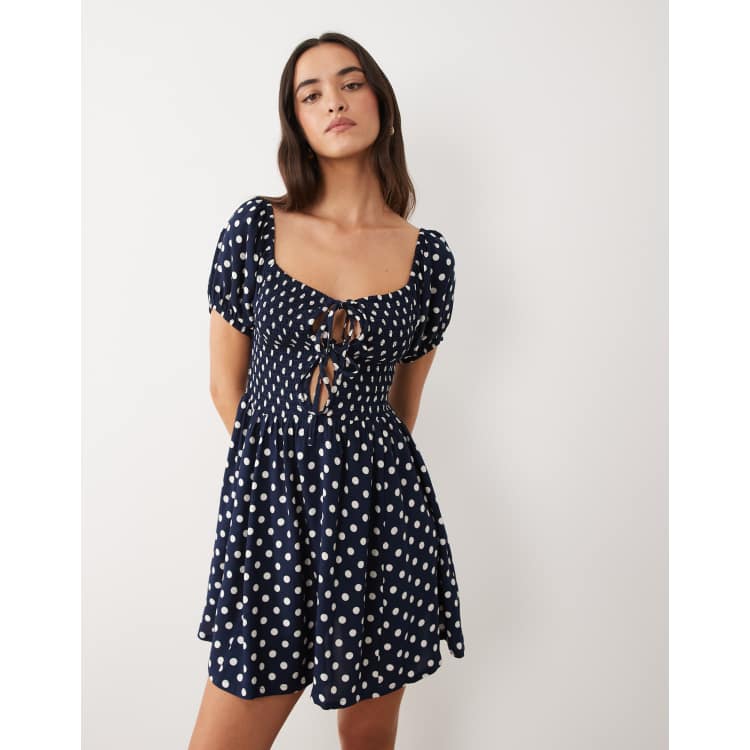 polka dot beach dress Polka-Dot Summer Dress