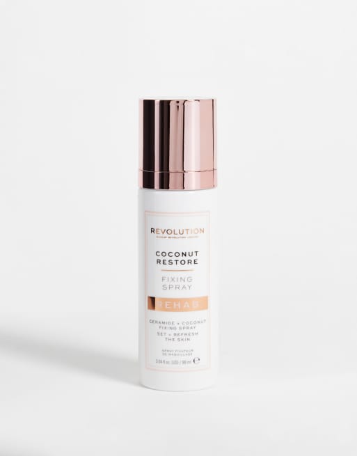 Espray fijador de coco Rehab Coconut Restore de Revolution