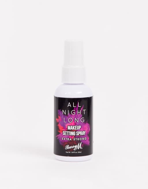 Espray fijador extrafuerte All Night Long de Barry M
