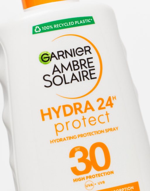 Espray solar hidratante con FPS 30+ 24 Hour Protect Ambre Solaire de 200 ml de Garnier, 3 de 4