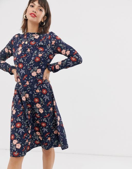 Esprit floral printed dress in floral print