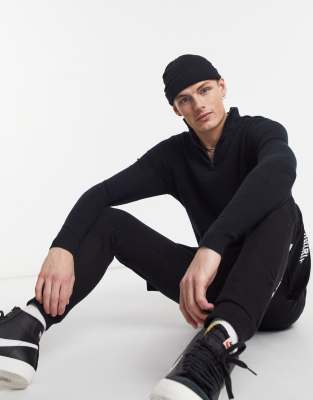 black half sweater