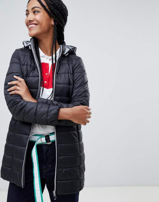 Esprit mid padded 2024 jacket with hood