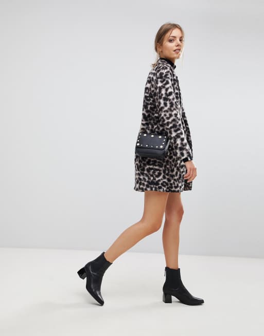 Esprit leopard print on sale coat