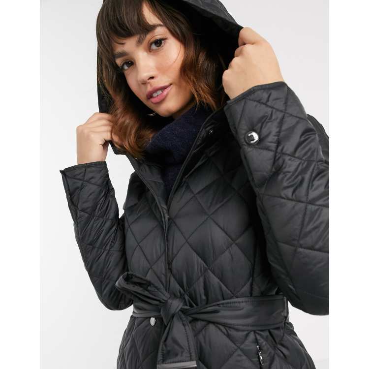 Manteau noir online esprit