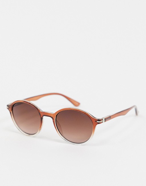 Esprit round sunglasses in brown