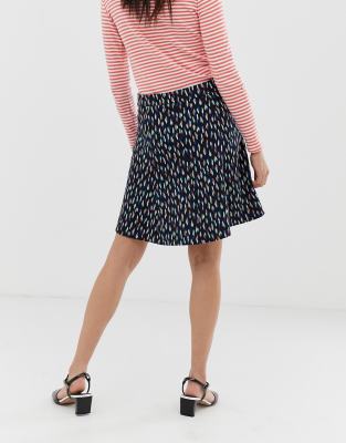 esprit navy skirt