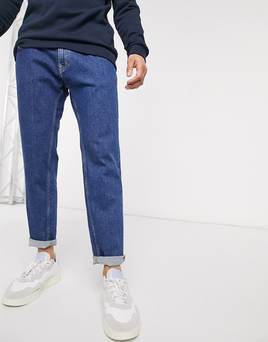 Esprit slim fit jean in vintage wash blue