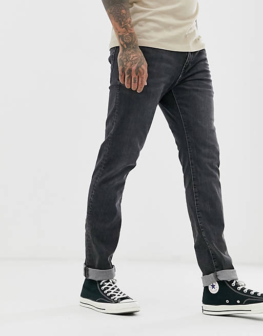 automaat Telegraaf Overweldigen Esprit - Slim-fit jeans in donkergrijs met wassing | ASOS