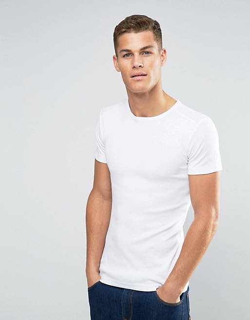 code Prooi Purper Esprit Slim Fit T-Shirt | ASOS