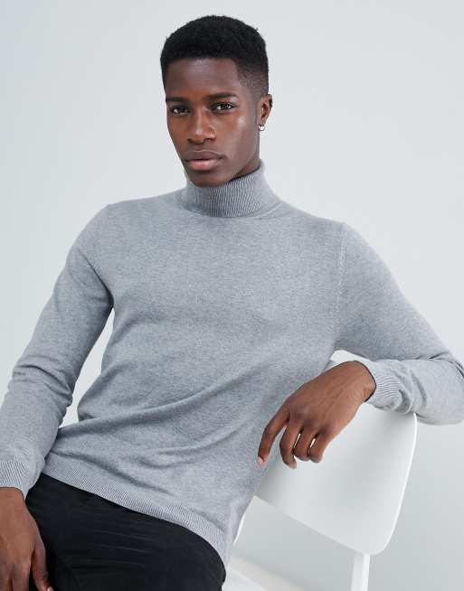 Mens 100 cotton outlet turtleneck