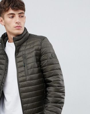 Esprit ULTRA LIGHT PADDED - Winter jacket - dark khaki/khaki 