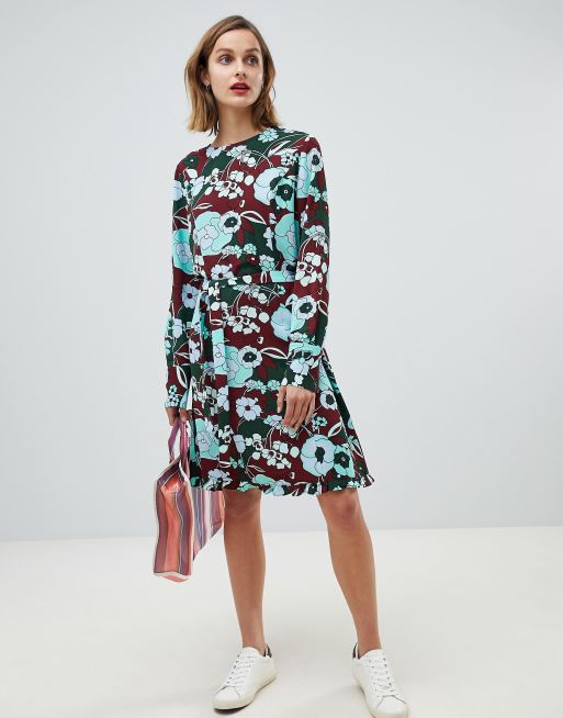 Essentiel Antwerp | Essentiel Antwerp bloom print mini dress