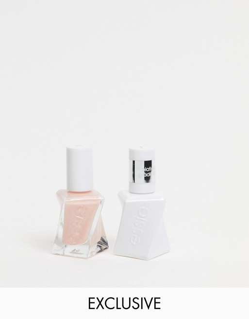 Essie X ASOS Exclusive Gel Couture Perfect Pink Duo Kit (SAVE 25%)