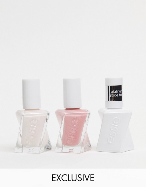 Essie X ASOS Exclusive Gel Couture Perfect Pinks Trio Set (SAVE 25%)