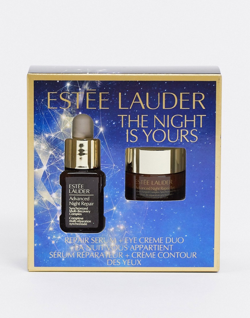 Estee Lauder - Advanced Night Repair + Eye Creme - Mini-duo met oogcrème-Geen kleur