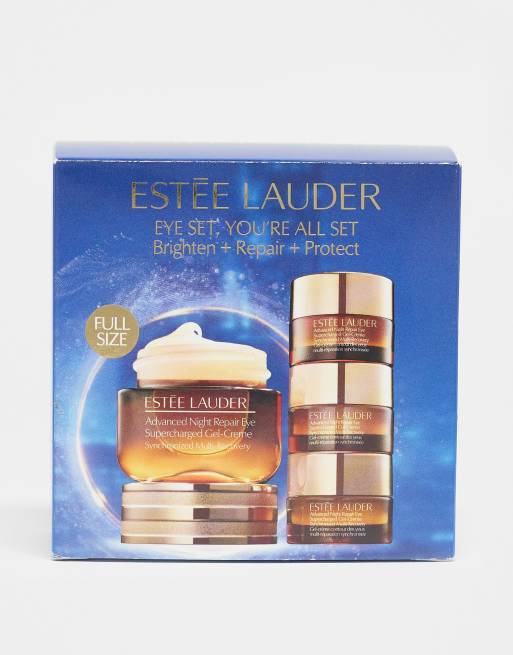 Estee Lauder - Advanced Night Repair Eye Gel-Creme - Gavesæt emd 4 dele (spar 46%)