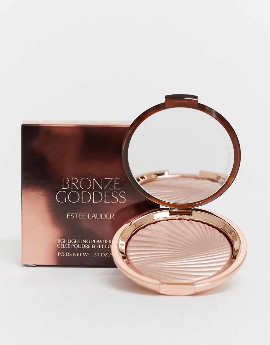 Estee Lauder – Bronze Goddess Highlighting Powder Gelée – Highlighter i krämig puderform – Modern Mercury-Guld