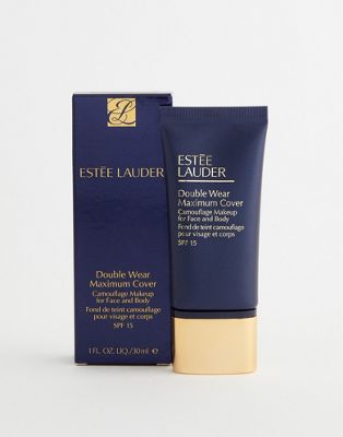 Estee Lauder Double Wear Maximum Cover Camouflage Foundation For Face and Body SPF 15 30ml-Brown