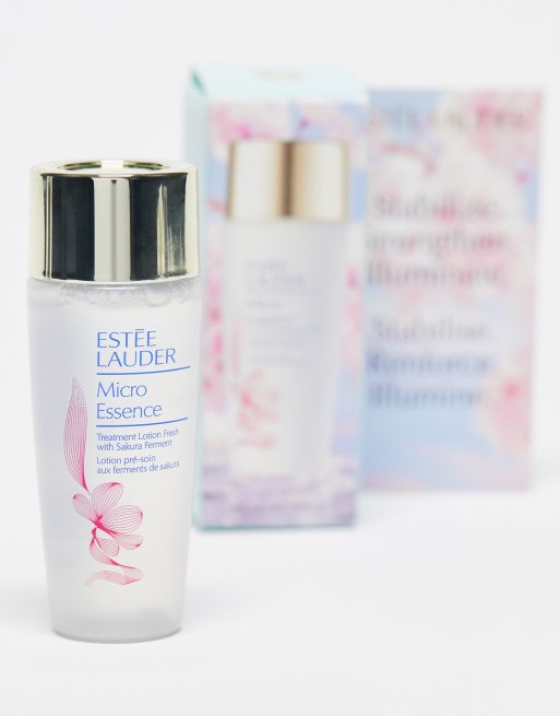 Ester lauder micro essence skin treatment lotion fresh outlet with Sakura ferment