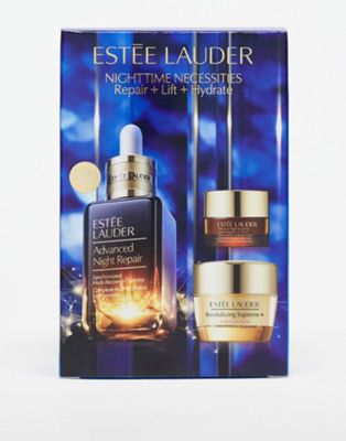 Estee Lauder Nighttime Necessities Repair + Lift + Hydrate Skincare Gift Set (save 17%)