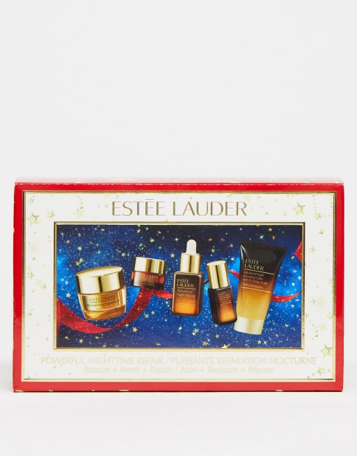 Estee Lauder - Powerful Nighttime Repair - 5-delige cadeauset met huidverzorgingsproducten (bespaar 66%)